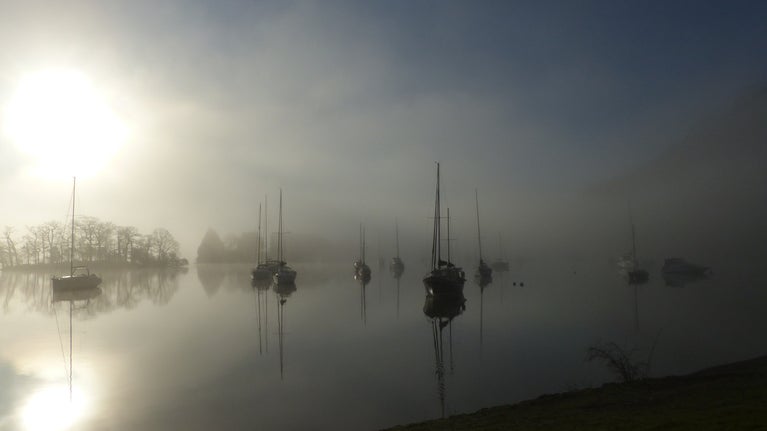 Windermere West Shore in the Winter